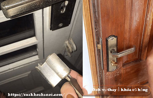 Nhận thay ổ khóa cửa cũ, hỏng