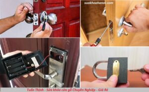 sửa khóa cửa gỗ
