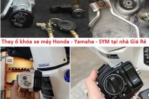 Thay ổ khóa xe máy tại nhà Honda – Yamaha – SYM giá rẻ