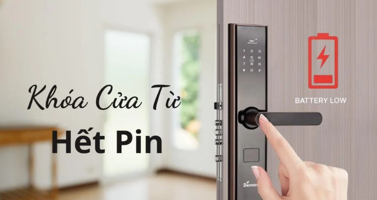 khóa hết pin