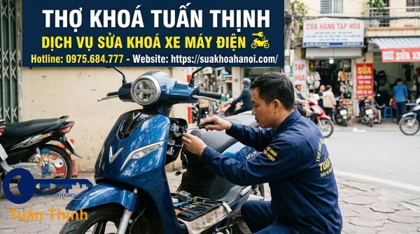 sửa khoá xe máy điện
