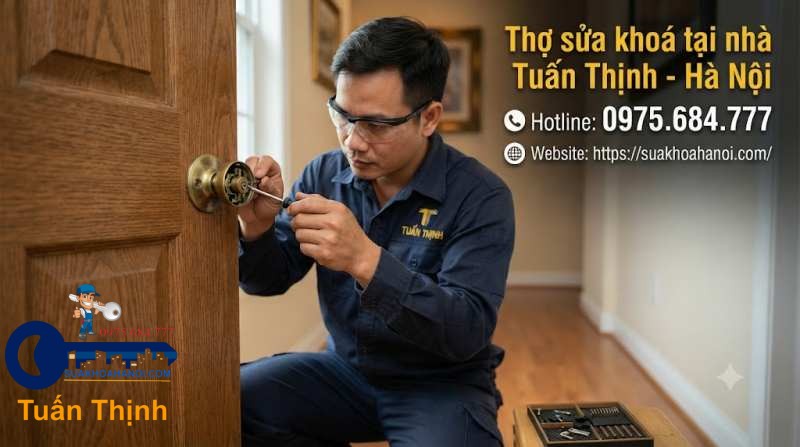 hỏng nút bấm khóa