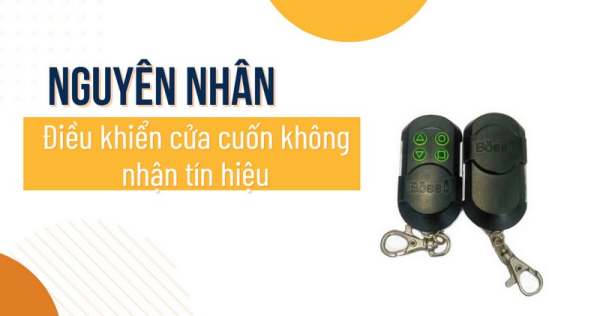 Remote cửa cuốn lỗi mã hóa