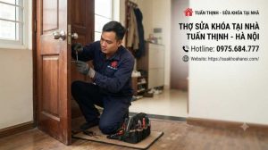 sửa khóa tay nắm tròn tại nhà