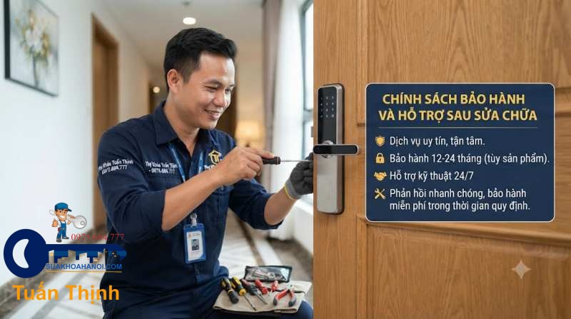 chính sáchbaro hành và hỗ trợ sau sửa