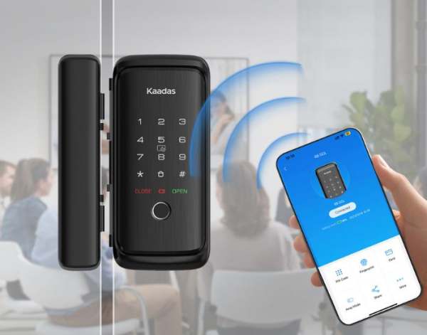 công nghệ mở khóa cửa từ xa trên điện thoại