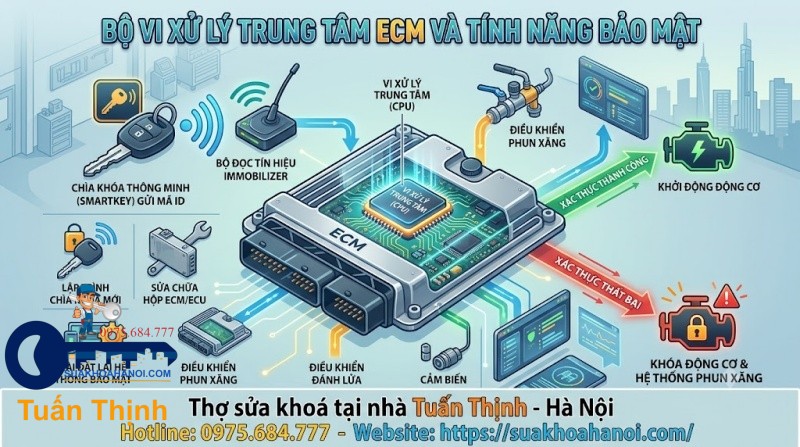 bộ vi xửa lý trung tâm ECM
