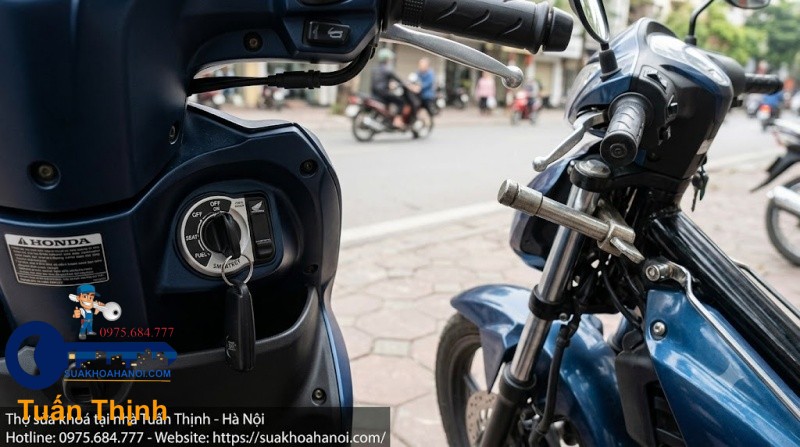 cụm ổ khóa núm vặn