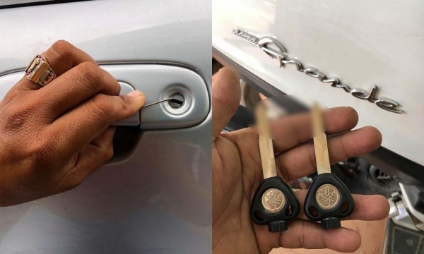 sửa khóa xe yamaha grande