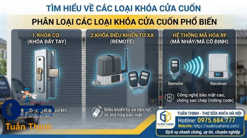 khóa điều khiển từ xa và hệ thống RF