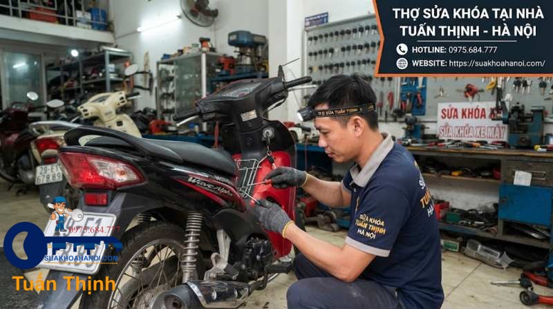 sửa khóa xe máy