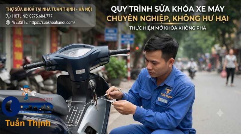 thực hiện mở khóa không phá