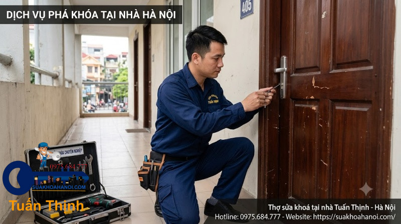 dịch vụ phá khóa tại nhà