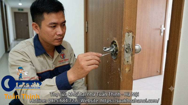 cò khóa bị kẹt cứng