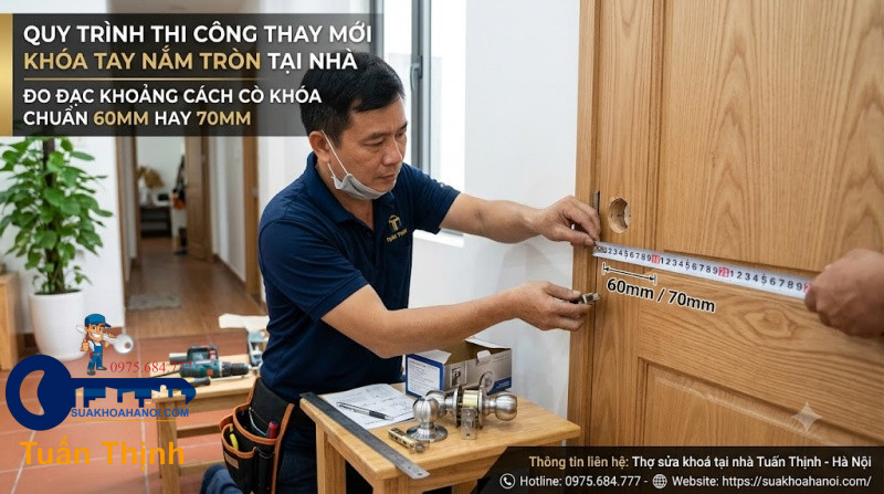 đo khoảng cách cò chuẩn