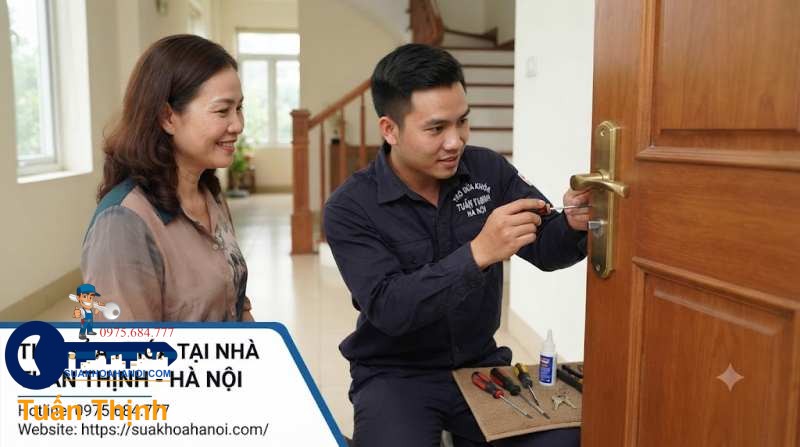 bảo hành sau khi thay khóa