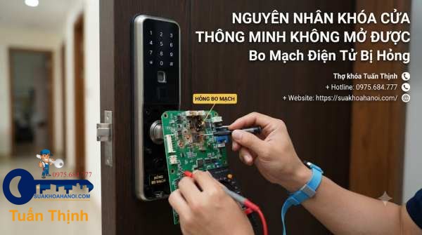 bo mạch điện tử bị hỏng