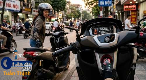 chế độ tự đọng khóa an toàn và bật cảnh báo