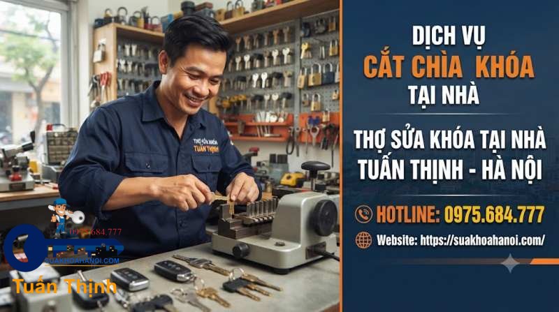 dịch vụ cắt chìa khóa gần đây