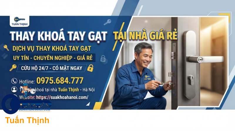 dịch vụ thay khóa tại nhà giá rẻ