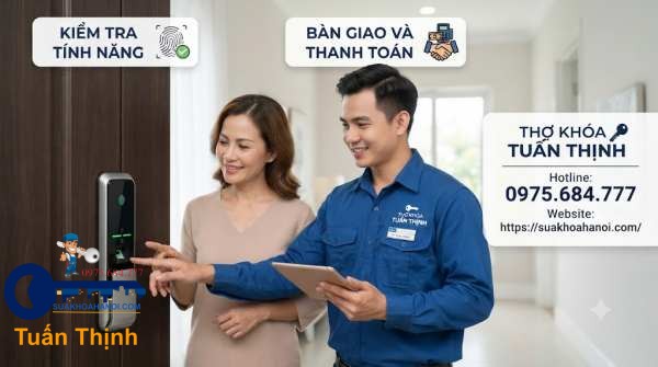 kiểm tra tính năng và bàn giao