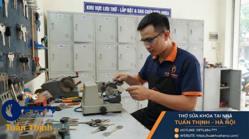 cắt chìa khóa tủ locker