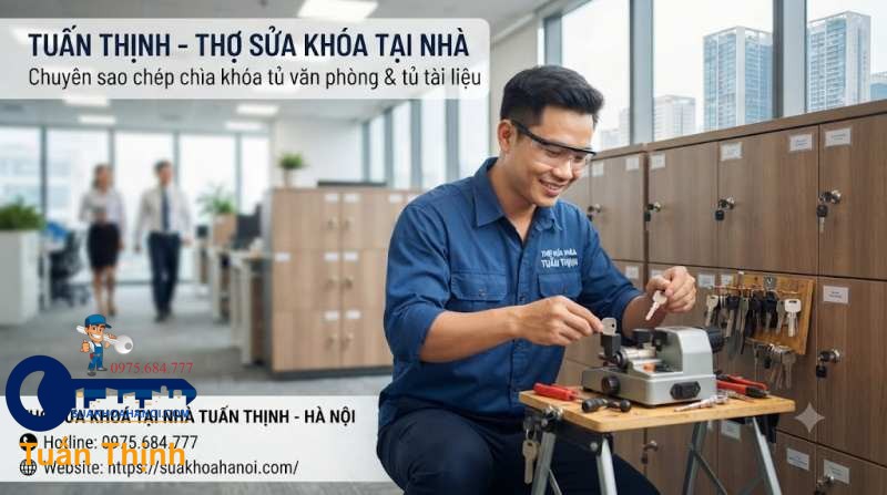 sao chép chìa khóa tủ tài liệu