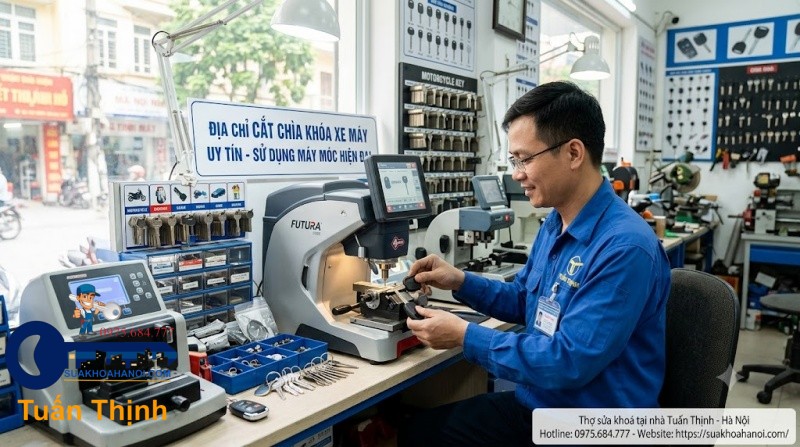 sử dụng máy móc hiện đại