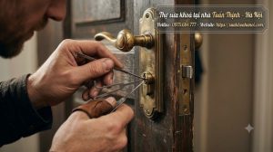 cách mở cửa nhà ko cần chìa