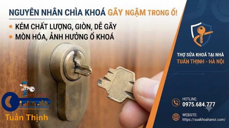 chất lượng chìa khóa kém