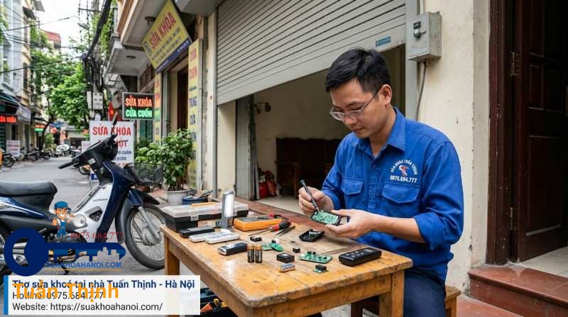 sửa remote cửa cuốn