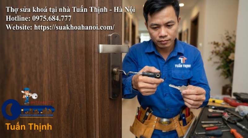 thay thế chìa khóa bị cong